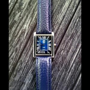 Pierre Lucerne‎ Sapphire 1888 Swiss Inspired Mens Tank Watch